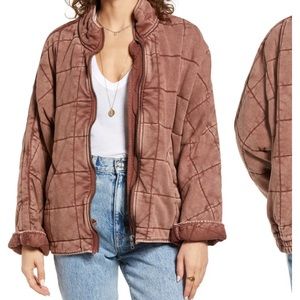 Free People Dolman Quilted Jacket